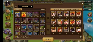 Conta Summoners War - Nephthys