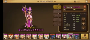 Conta Summoners War - Nephthys