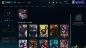 Conta smurf diamante - League of Legends LOL