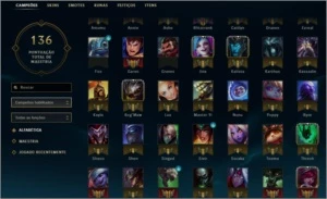 Conta Diamante 5 - Borda D1 - League of Legends LOL