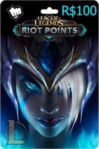 GIFT CARD LEAGUE OF LEGENDS - R$ 100.00 LOL