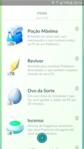 Conta de Pokémon GO