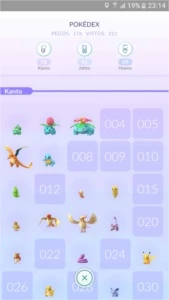 Conta de Pokémon GO