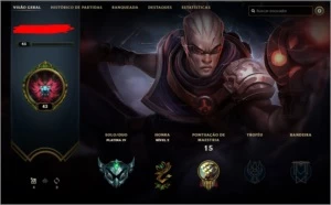 smurf - platina 4 - League of Legends LOL
