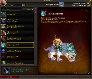 Conta com Brutossauro e Spectral Tiger - Blizzard