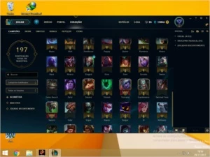 Conta league of legends LOL