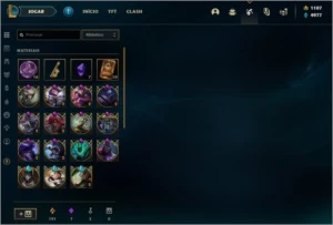 CONTA LEAGUE OF LEGENDS 211 SKINS LOL
