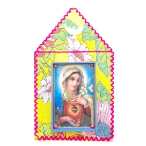 Capelinha "Sagrado Coração de Maria" - Artesanato e Personalizados