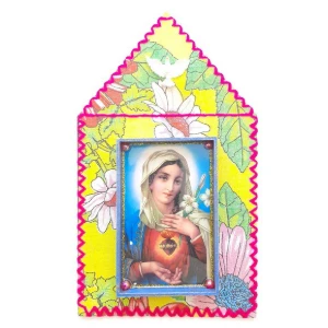 Capelinha "Sagrado Coração de Maria" - Artesanato e Personalizados