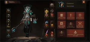 Conta diablo immortal lv 60/26