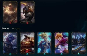 CONTA LOL 🌟 PRATA 3 🌟 32 SKINS 🌟 80 CAMPEOES - League of Legends
