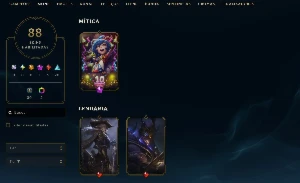 Conta League of Legends Full Acesso - 148 Champs e 88 Skins LOL