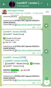 CashBOT - AVIATOR ORIGINAL - Outros