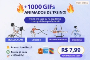 Fitness Pro +1000 GIFs Animados de Treino por R$ 7,99! - Outros