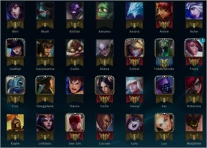 Conta Diamond 1 League of Legends LOL