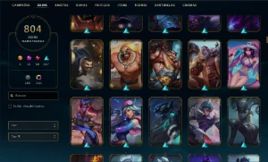 Conta Lol | Full Acesso | 804 Skins Raras & Prestigio - League of Legends