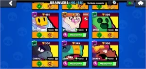 BLAWL STARS CONTA SEMI-FULL - Brawl Stars