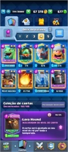 Conta clash royale XP 11