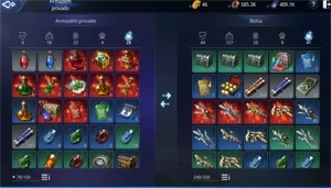 VENDO CONTA LVL62 COM PEDRA LENDÁRIA - MIR4