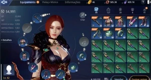 VENDO CONTA LVL62 COM PEDRA LENDÁRIA - MIR4