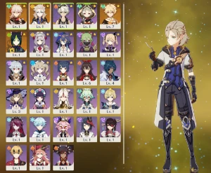 Genshin Impact Reroll: Kazuha, Albedo, Tighnari (AR17)