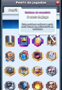 Conta Clash Royale nv 13 *Melhor Custo benefício do Site
