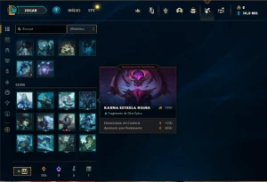Conta Esmeralda 4 com 20 Champs e 1 Skin + 12 Fragmentos - League of Legends LOL