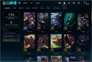 CONTA LOL BR - 4 SKINS EPICAS / 6 SKINS LEGADAS |Preço baixo - League of Legends