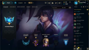 Conta da Riot, Skin e elo no Valorant e League of Legends