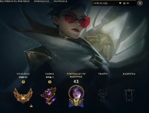 Contas lol Gold 4