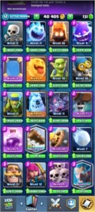 Conta Clash Royale