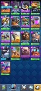 Conta Clash Royale