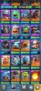 Conta Clash Royale