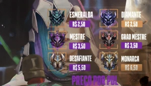 Elojob Wild Rift - Rápido Barato Monarca/Lenda - League of Legends: Wild Rift LOL WR