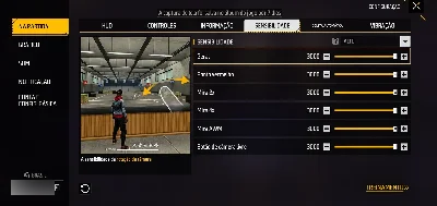 Sensi do fantasma ff - Free Fire