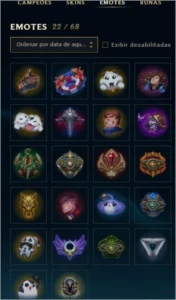 Conta lol gold 1 69 skins - League of Legends