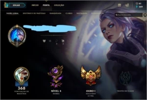 Conta lol gold 1 69 skins - League of Legends