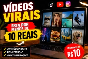 Pack de vídeos virais/milionários/freefire para postar - eBooks