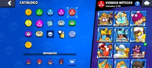 Conta De 2018 Colecionador / 90 Brawlers / Shelly Estelar - Brawl Stars