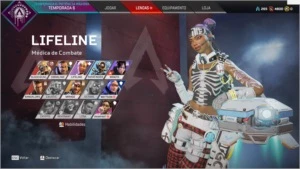 Conta Apex Legends com Herança da Wraith