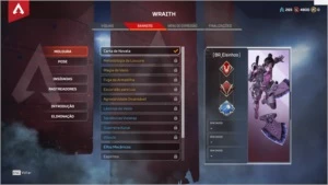 Conta Apex Legends com Herança da Wraith