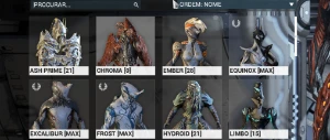 Conta Warframe com 400 reais investidos. - Outros