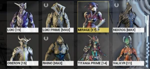 Conta Warframe com 400 reais investidos. - Outros