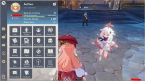 CONTA GENSHIN - AR31 - AYAKA/KAZUHA/KEQING + COACH COMPLETO - Genshin Impact