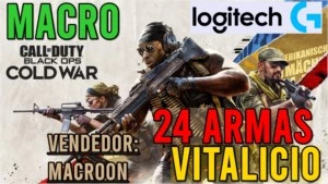MACRO -CALL OF DUTY COLD WAR - (MULTIPLAYER) MOUSES LOGITECH COD