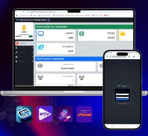NOVO PAINEL IPTV XTREAM SERVE