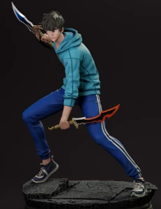 Sung Jin-Woo - Solo Leveling 3D STL