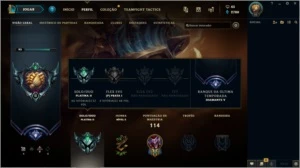 conta platina 2 - League of Legends LOL