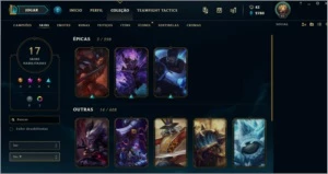 conta platina 2 - League of Legends LOL