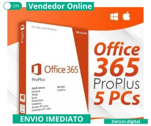 🔑 Office 365 - Vitalício + 5 Dispositivos + Envio Rápido ✅ - Softwares e Licenças